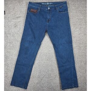 Highway 21 Stronghold Jeans Men 36x32 Blue Dyneema Motorcycle Riding Jeans Denim